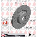 Brzdový kotouč ZIMMERMANN 150.2922.32