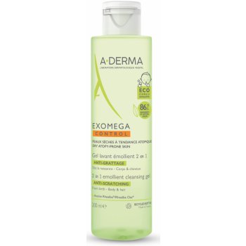 A-Derma Exomega Gel Moussant sprchový gel 200 ml