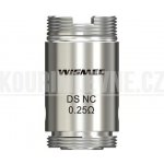 Wismec DS NC žhavicí hlava nerez 0,25ohm – Hledejceny.cz