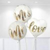 Svítící párty doplňky DAALO Sada svatebních balónků - AKCE!