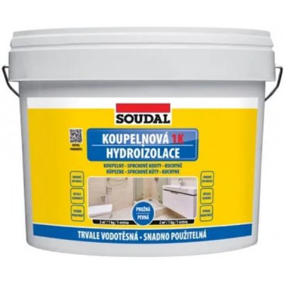 Soudal Koupelnová 1K hydroizolace 5kg – Zboží Mobilmania