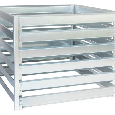 Scobax K115 stříbrná 109 x 109 x 100 cm 1145l 811115001 – Zboží Dáma