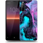 Pouzdro Picasee silikonové Sony Xperia 10 II - Lean 2 černé – Hledejceny.cz