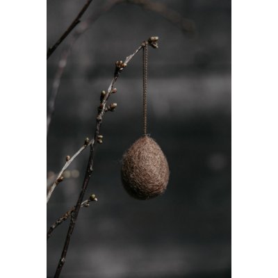 Velikonoční vajíčko Ullas Brown 5 cm Storefactory Scandinavia – Hledejceny.cz