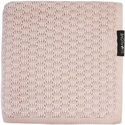 Lullalove Lehká bambusová dečka Motýlek Pudrová béžová – Zboží Mobilmania