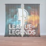 Sablio Záclony League of Legends Glow: 2ks 150x250cm – Hledejceny.cz
