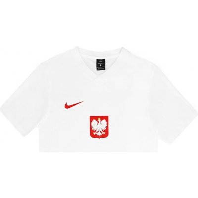 Nike tričko Poland Breathe Football CD0876-100 – Zboží Mobilmania