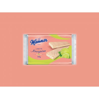 Manner Knuspino Limette 110 g