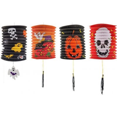 Lampion válec Halloween 15cm – Hledejceny.cz
