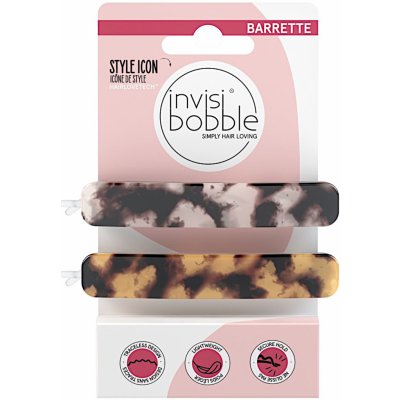 Sponky do vlasů Invisibooble Barrette Havana Mama - 2 ks - Invisibobble – Zboží Dáma Sponky do vlasů Invisibooble Barrette Havana Mama - 2 ks - Invisibobble – Zboží Dáma