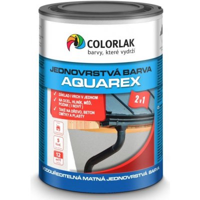 Colorlak Aquarex 4l štříbrná 9006 – Zbozi.Blesk.cz