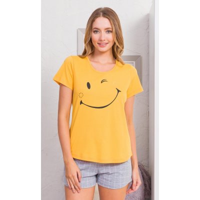 Vienetta Secret Big smile šortky žlutá – Zboží Mobilmania