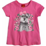 Dívčí tričko KYLY PEJSEK růžové – Zboží Dáma