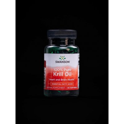 Swanson Krillový Olej Krill Oil 500 mg 60 kapslí – Hledejceny.cz
