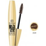 Dermacol řasenka pro super objem s panoramatickým efektem Mega Lashes Super Volume Brown 13 ml – Zboží Dáma