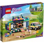 LEGO® Friends 41722 Auto s přívěsem pro koně – Zboží Živě