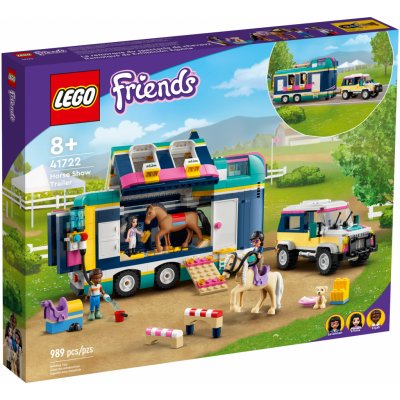 LEGO® Friends 41722 Auto s přívěsem pro koně