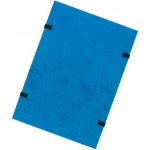 Hit Office Prešpánové spisové desky s tkanicí A4 modré – Zboží Mobilmania