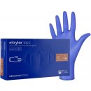 Pracovní rukavice Mercator Medical Nitrylex Classic modré 100 ks