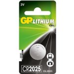 GP LITHIUM CR2025 1ks 1042202515 – Hledejceny.cz