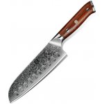 XinZuo Santoku nůž Yu B13R 7" – Zbozi.Blesk.cz