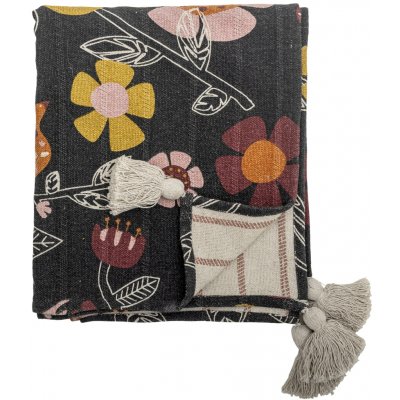 Bloomingville Přehoz z recyklované bavlny Vivielle Multi 130 × 160 cm, multi barva, textil – Zboží Mobilmania