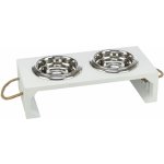 Trixie BE NORDIC 2 × 0,4 l 14 cm 38 × 18 × 10 cm nerez – Zboží Dáma