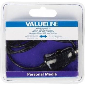 Valueline VLMB60890B10 µUSB - 12V, 1m