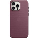 Apple z tkaniny FineWoven s MagSafe na iPhone 15 Pro Max, morušově rudá MT4X3ZM/A – Zboží Mobilmania