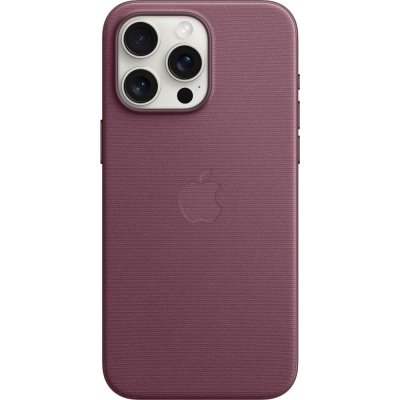 Apple z tkaniny FineWoven s MagSafe na iPhone 15 Pro Max, morušově rudá MT4X3ZM/A – Zbozi.Blesk.cz