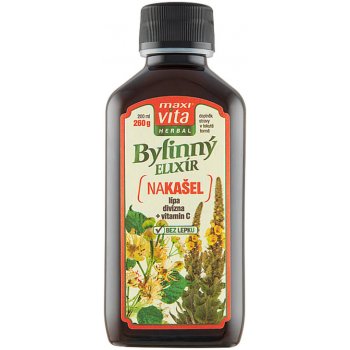 MaxiVita Herbal Bylinný sirup na kašel 200 ml