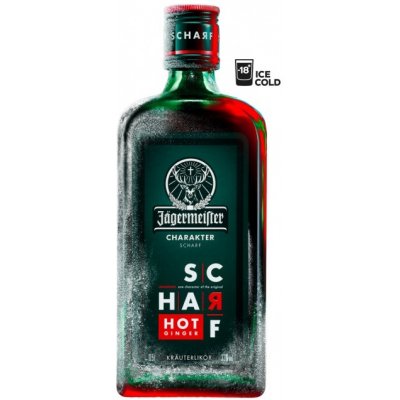 Jägermeister Scharf 33% 0,5 l (holá láhev) – Zboží Mobilmania