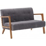 Asir Dvoumístná pohovka TUMI šedá – Zboží Mobilmania