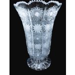 Broušená váza s dýnkem 25 cm – Zboží Mobilmania