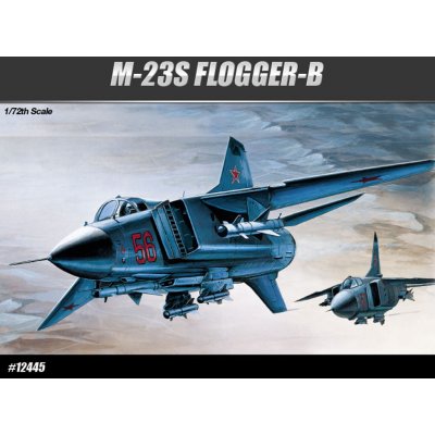 Academy Model Kit letadlo 12445 M 23S FLOGGER B 1:72 – Zboží Mobilmania