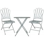Chic Antique Zahradní set stolku s židlemi Bistro Sky Blue, modrá – Hledejceny.cz