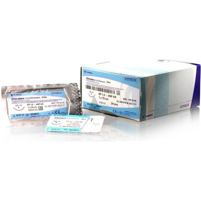 Chiralen monofil modrý 6/0 (0,7) 45cm DS12, 24 ks v balení – Hledejceny.cz