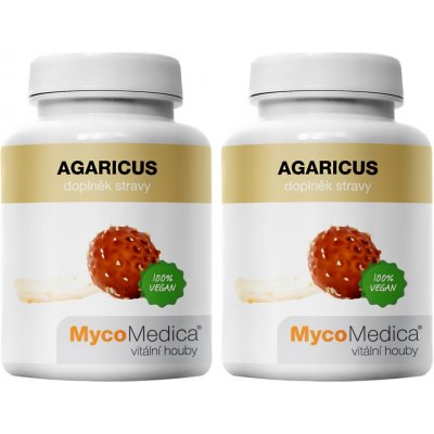 2x MycoMedica Agaricus 180 kapslí – Hledejceny.cz
