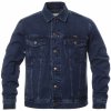 Pánská bunda Wrangler džínová bunda W41001705 Casual Fit Blue Black