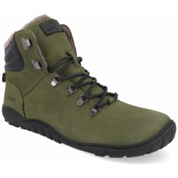 Koel Barefoot zimní boty Porter LambsWool Khaki zelené