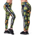 Nebbia High waist performance legíny 567 jungle green – Zboží Dáma