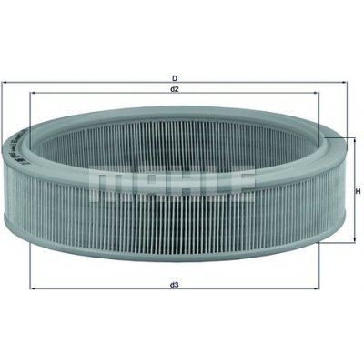 Vzduchový filtr MAHLE LX 853 (LX853) – Hledejceny.cz