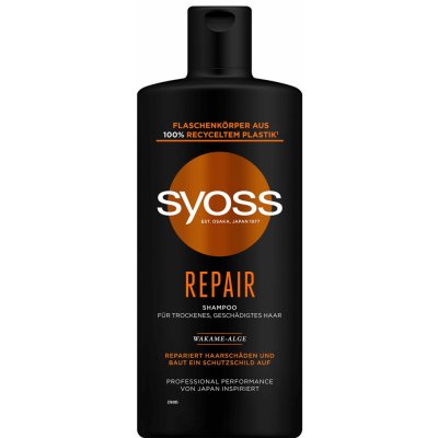 Syoss Repair šampon pro suché a poškozené vlasy 440 ml – Zboží Mobilmania
