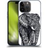 Pouzdro a kryt na mobilní telefon Apple Pouzdro Head Case Apple iPhone 15 Pro Max Zdobený Slon