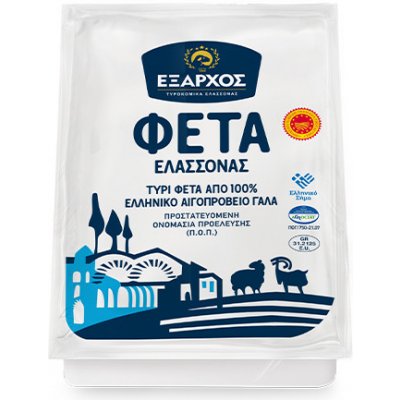 Exarhos Εxarhos sýr Feta P D O z podhůří Olympu 200 g – Zboží Mobilmania