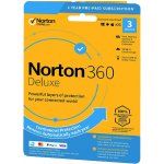 Norton 360 Deluxe 25 GB + VPN ESD 3 lic. 12 mes. – Zbozi.Blesk.cz