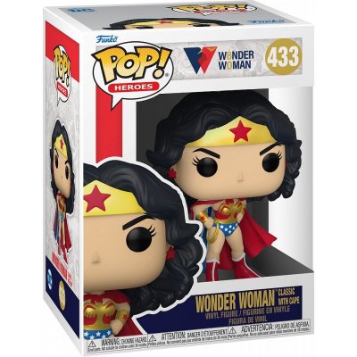 Funko Pop! 433 Dc Wonder Woman 80Th Wonder Woman Classic With Cape – Zboží Mobilmania