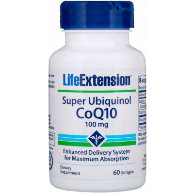 Life Extension Super Ubiquinol CoQ10 60 Tobolek – Zboží Mobilmania