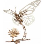 Ugears 3D puzzle Motýl s květinou 168 ks – Sleviste.cz