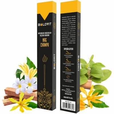 Bilovit Přírodní aromatické vonné tyčinky Nag Champa 40 g – Hledejceny.cz